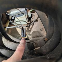 defective heating element was isolated and removed from service